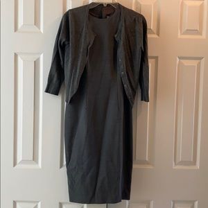 Laundry Dress with cardigan